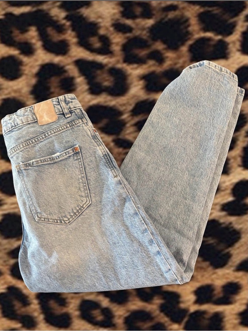 Zara  Straight Jeans - Light Blue